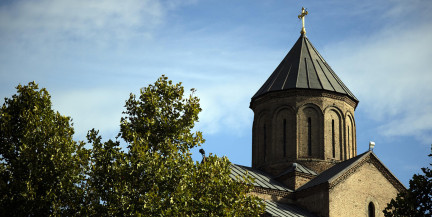 Патриарха Грузии Илию II похоронили в Сионском соборе Тбилиси