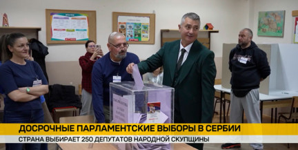 В Сербии проходят досрочные парламентские выборы: 250 депутатов, 18 списков
