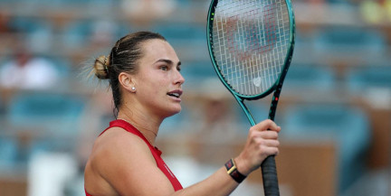 Соболенко вышла в полуфинал турнира WTA‑1000 в Майами