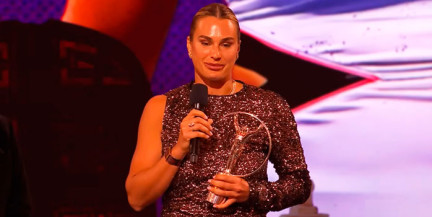 Арина Соболенко впервые удостоена звания «Спортсменка года» по версии Laureus World Sports Awards