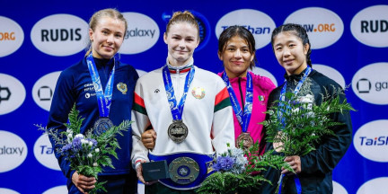 Белоруска Арина Демченко стала чемпионкой мира по борьбе среди молодежи до 23 лет