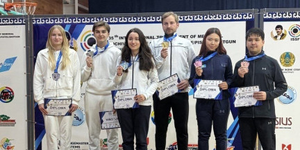 Белорусские стрелки взяли серебро на Гран‑при ISSF в Шымкенте