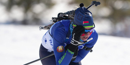 Анна Сола завоевала золотую медаль на чемпионате Беларуси по биатлону