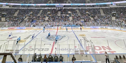 Олимпийский матч, посвященный 35-летию НОК Беларуси, стартовал на «Минск-Арене»