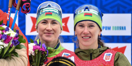 Биатлонистки Сола и Смольская взяли серебро в Сочи