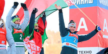 Виктор Лукашенко поздравил белорусских биатлонистов с триумфальным выступлением на этапе Кубка Содружества