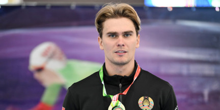 Белорусский конькобежец Игнат Головатюк завоевал золото на Кубке России