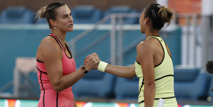 Арина Соболенко вышла в четвертьфинал турнира WTA‑1000 в Майами