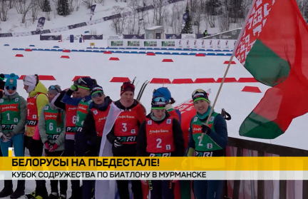 Как прошли одиночные эстафеты Кубка Содружества по биатлону в Мурманске – в репортаже ОНТ