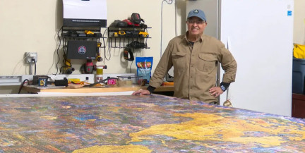 Американец собрал самый большой в мире пазл – 60 000 деталей