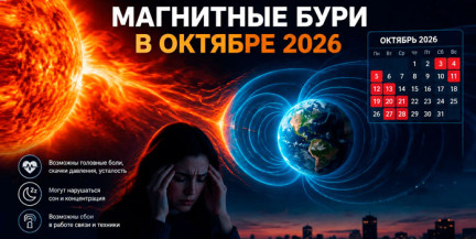 Осень проверит на прочность: в какие дни октября 2026 года Беларусь накроют магнитные бури