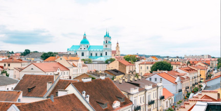 На территории Нового замка в Гродно обнаружены фрагменты стен XII века