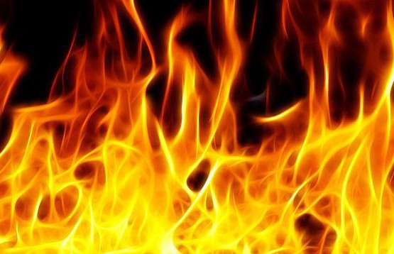 24 т соломы на двух пожарах сгорело в Щучинском районе