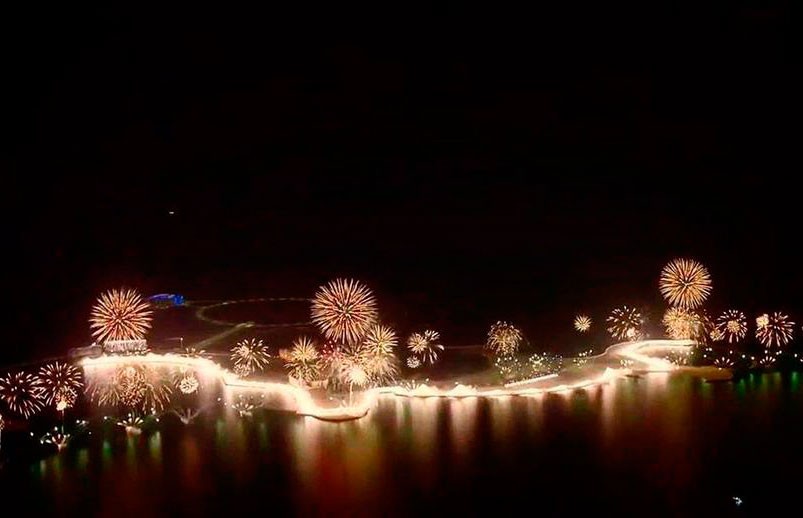 Новогодний фейерверк в ОАЭ побил два рекорда Гиннесса. Посмотрите, как красиво (ВИДЕО)