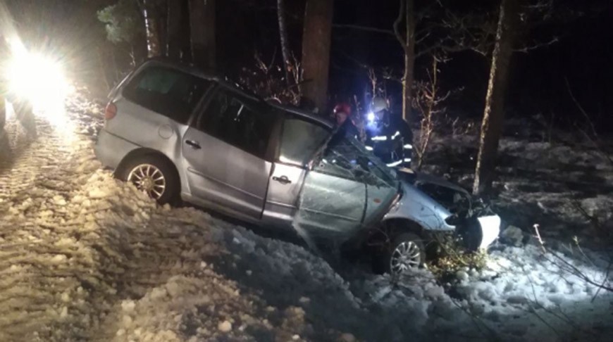 Водитель погиб в аварии в Жлобинском районе