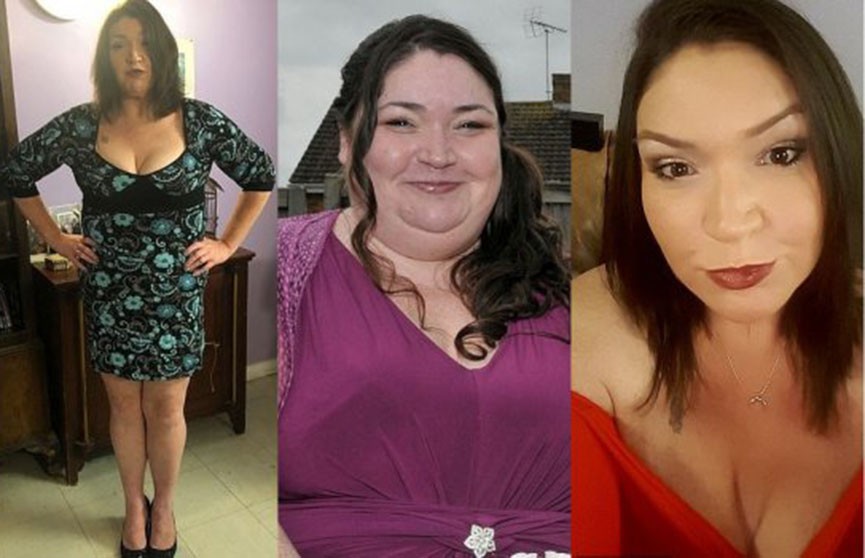 Британка решила кардинально изменить свою жизнь: ушла от мужа, бросила старую работу и похудела на 108 кг