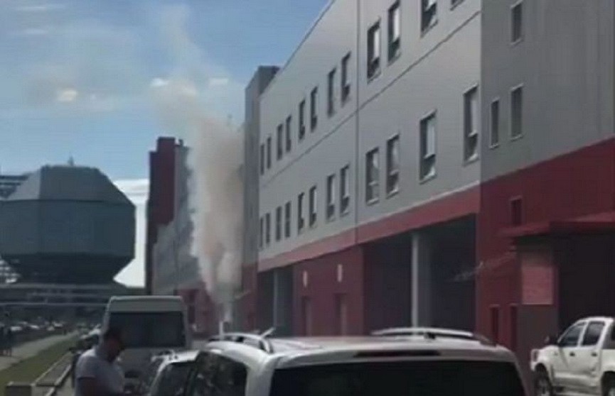 В ТЦ Dana Mall в Минске произошёл пожар