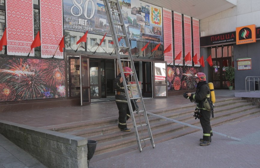 В кинотеатре имени Калинина в Гомеле произошло возгорание