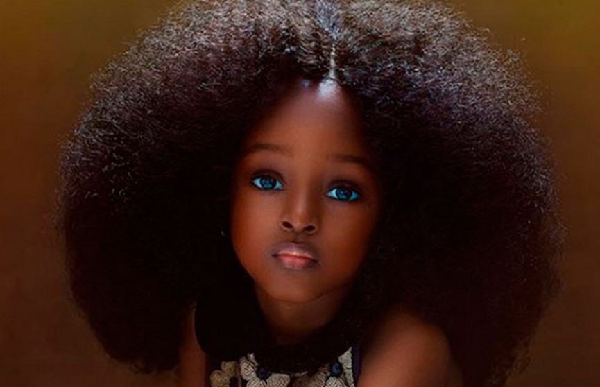 В Нигерии нашли «самую красивую в мире девочку»