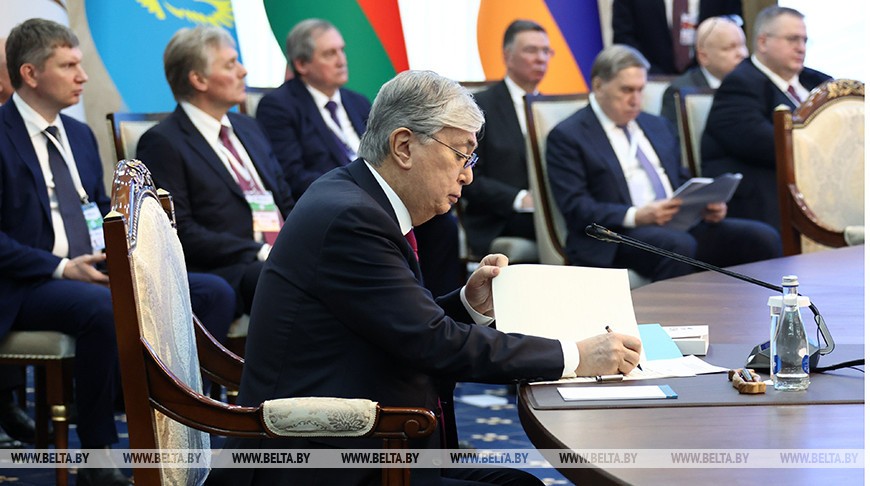 Токаев заверил, что со стороны Казахстана нет никакого притормаживания процессов интеграции в ЕАЭС