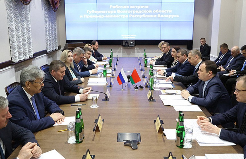 Головченко заявил о росте товарооборота Беларуси и Волгоградской области