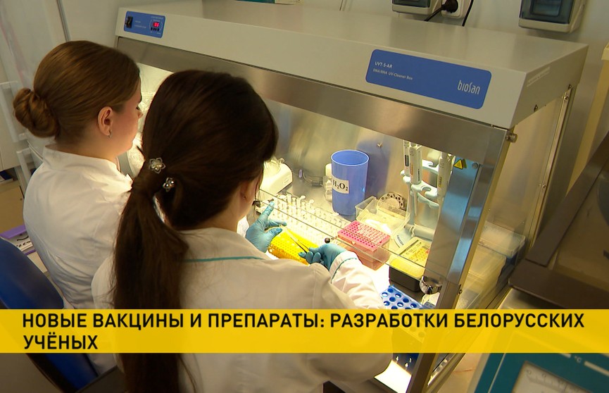 В Академии наук представили прототипы белорусских вакцин против гриппа