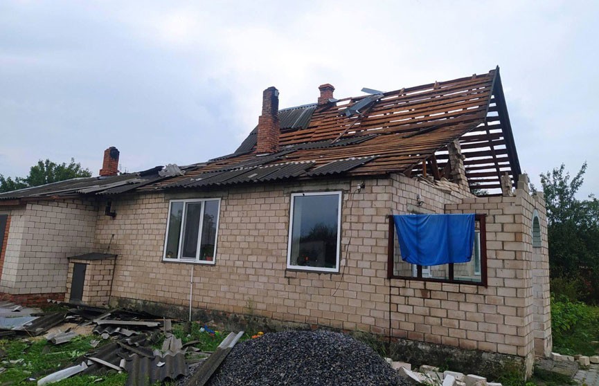 30 населенных пунктов в 14 районах Беларуси пострадали в результате непогоды 30 августа
