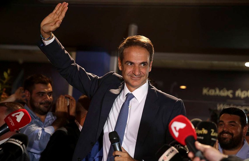 Лидер партии «Новая демократия» Кириакос Мицотакис вступил в должность премьер-министра Греции