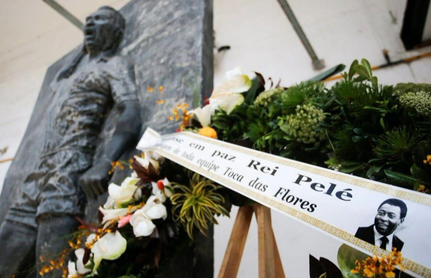 В Бразилии проходит прощальная церемония с легендой мирового футбола Пеле
