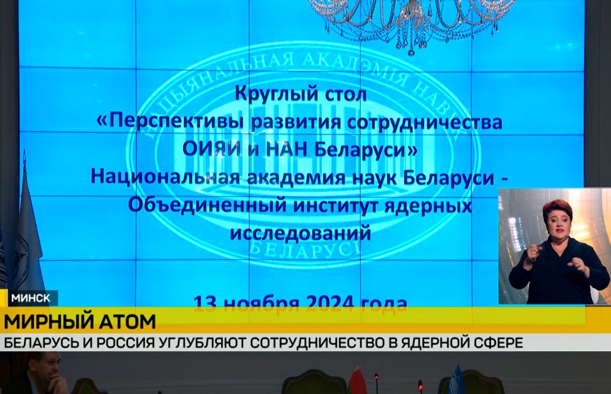 Белорусские и российские ученые обсудили углубление сотрудничества в области ядерных исследований