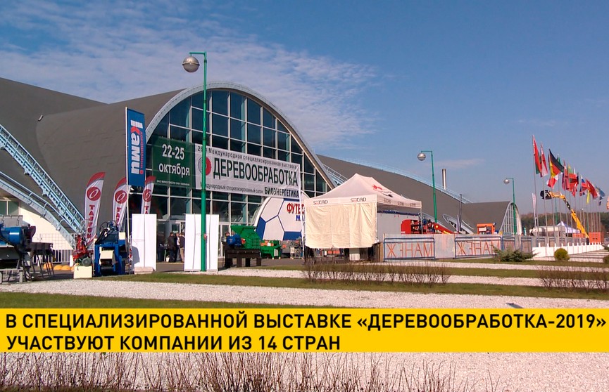 Международная выставка «Деревообработка-2019» открылась в Минске: участвуют 14 стран