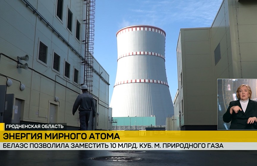 БелАЭС позволила Беларуси заместить свыше 10 млрд кубов газа