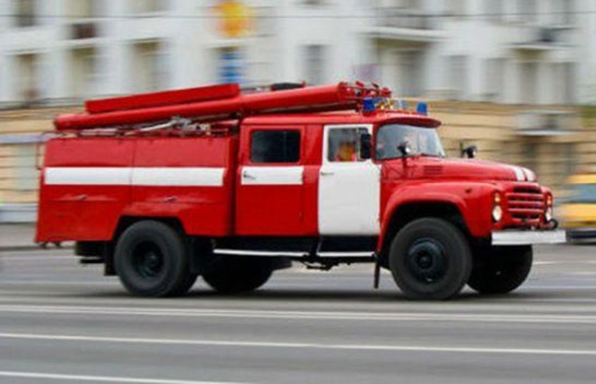 Городской автобус с пассажирами загорелся в Витебске