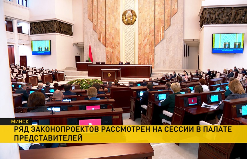 Депутаты Палаты представителей во втором чтении приняли важные законопроекты: о правах инвалидов, обращении граждан и юрлиц