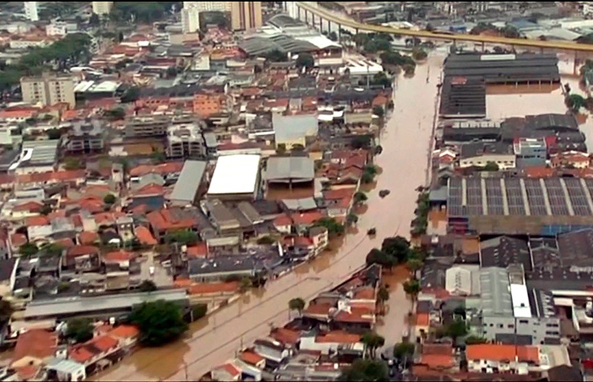 Растёт число жертв наводнения в Сан-Паулу
