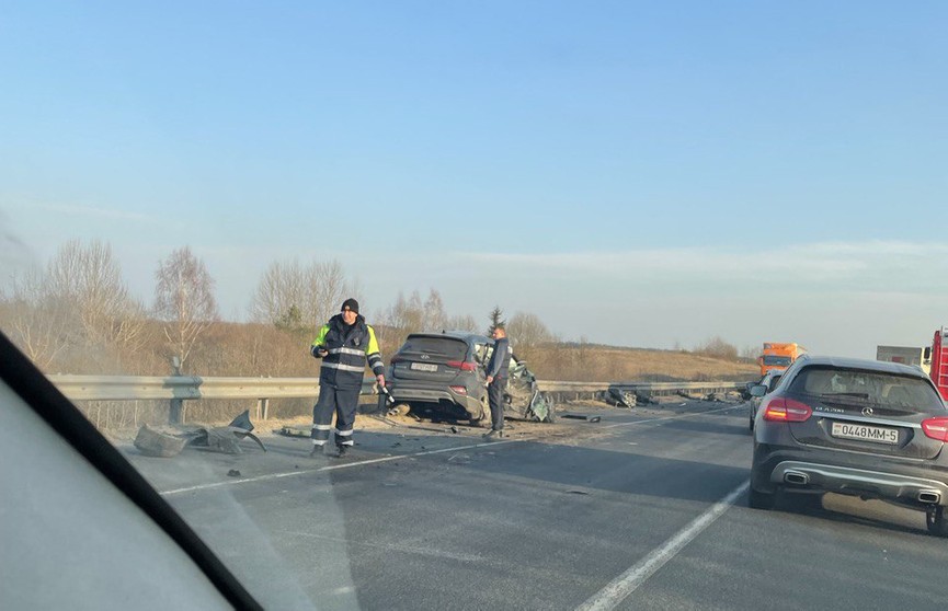 Серьезная авария произошла на трассе Минск – Молодечно – Нарочь