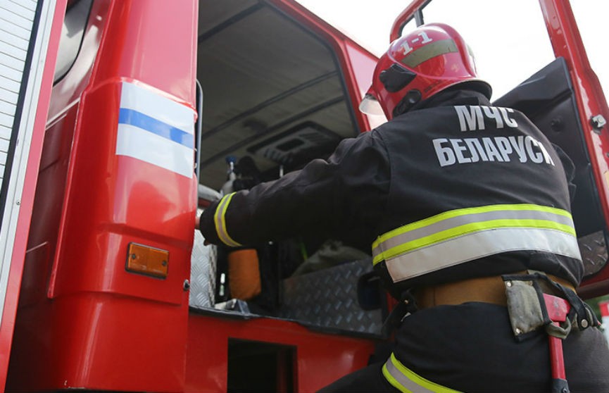 Во время пожара в Витебской области погиб мужчина