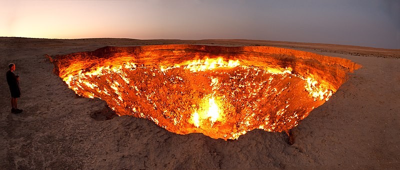 В Туркменистане потушат кратер «Врата ада», который горел 50 лет
