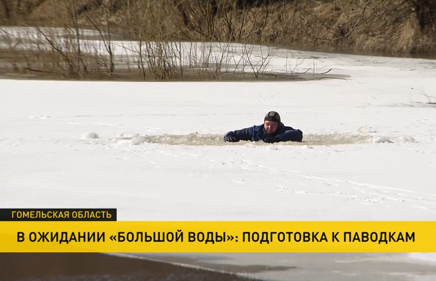 Вода «затопила» деревни, люди «покидают» дома. В Гомельской области готовятся к паводкам