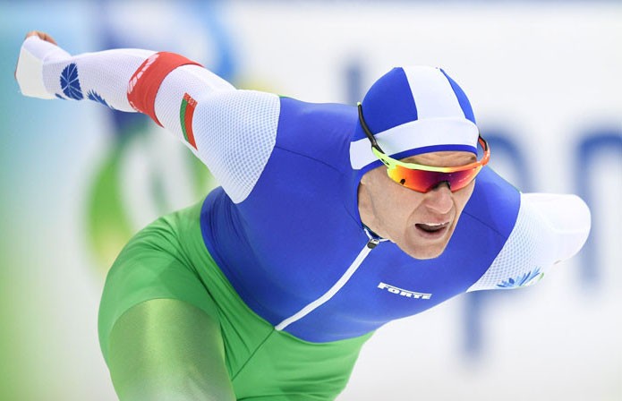 Белорусский конькобежец Виталий Михайлов стал четвёртым на чемпионате мира