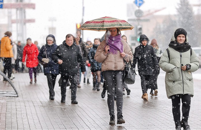 Сыро, холодно и ветрено: прогноз погоды в Беларуси на 10 января