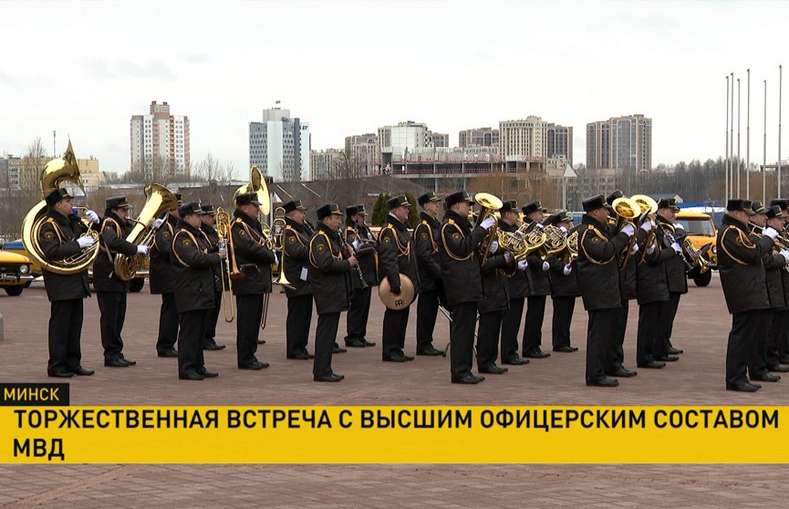 В Минске прошел торжественный прием в честь 106-летия белорусской милиции