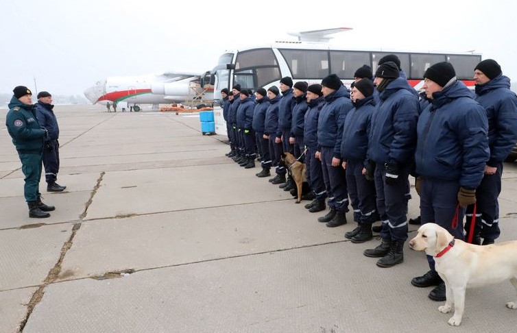 Белорусский отряд специального назначения завершил миссию в Турции и вернулся на родину