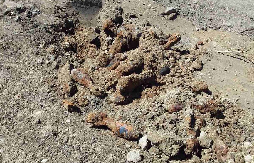 В Зельвенском районе нашли минометные снаряды и гранаты