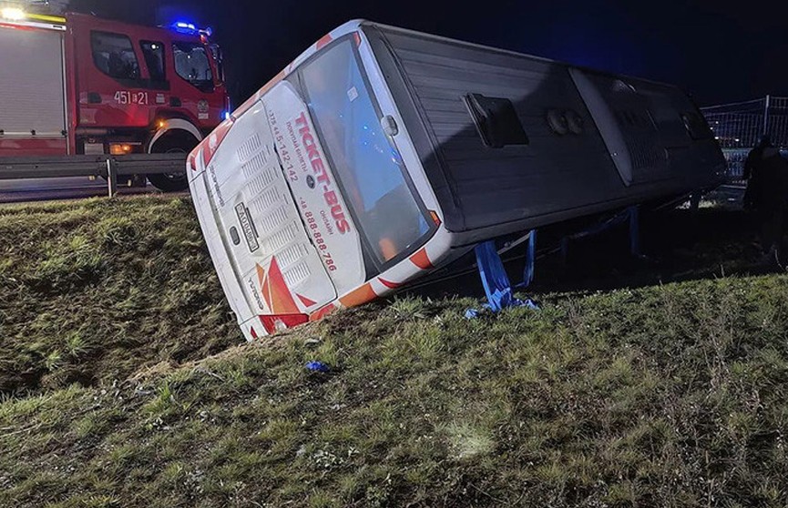 Угрозы жизни пострадавших в ДТП в Польше белорусов нет