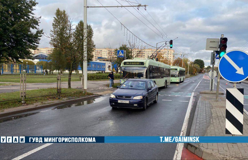 В Минске мужчина получил травмы на пешеходном переходе
