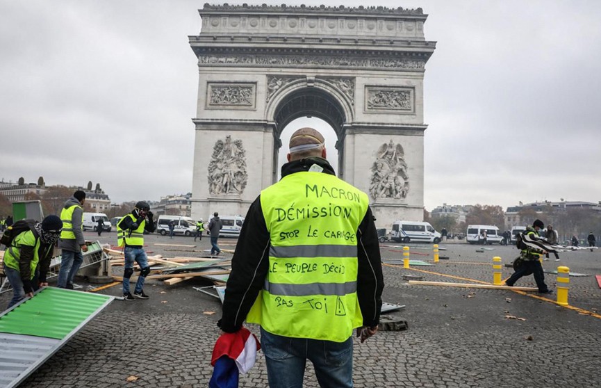В центре Парижа усилены меры безопасности в связи с очередным «топливным» протестом