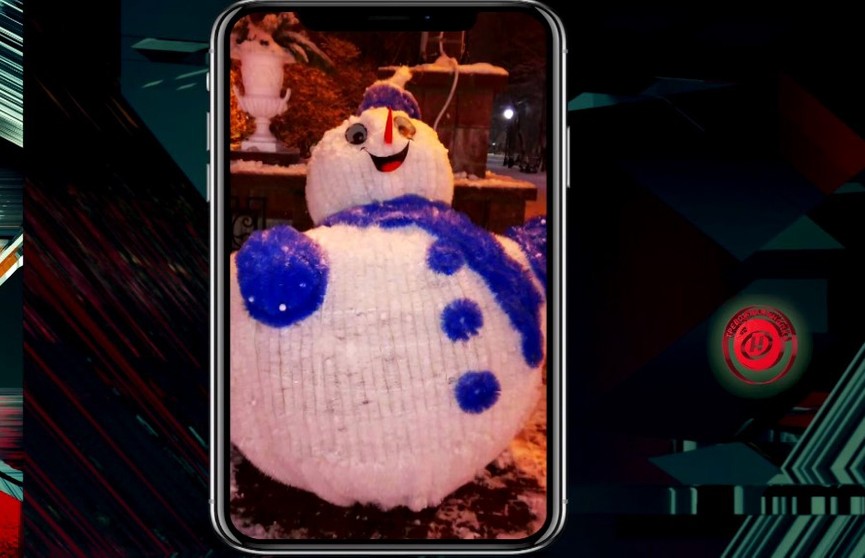 Брестчанин рассказал, зачем напал на снеговика в Полоцке! Смотрите сами
