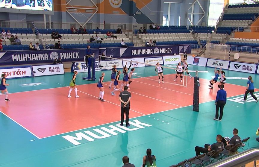 «Минчанка» лидирует в финальной серии чемпионата Беларуси по волейболу