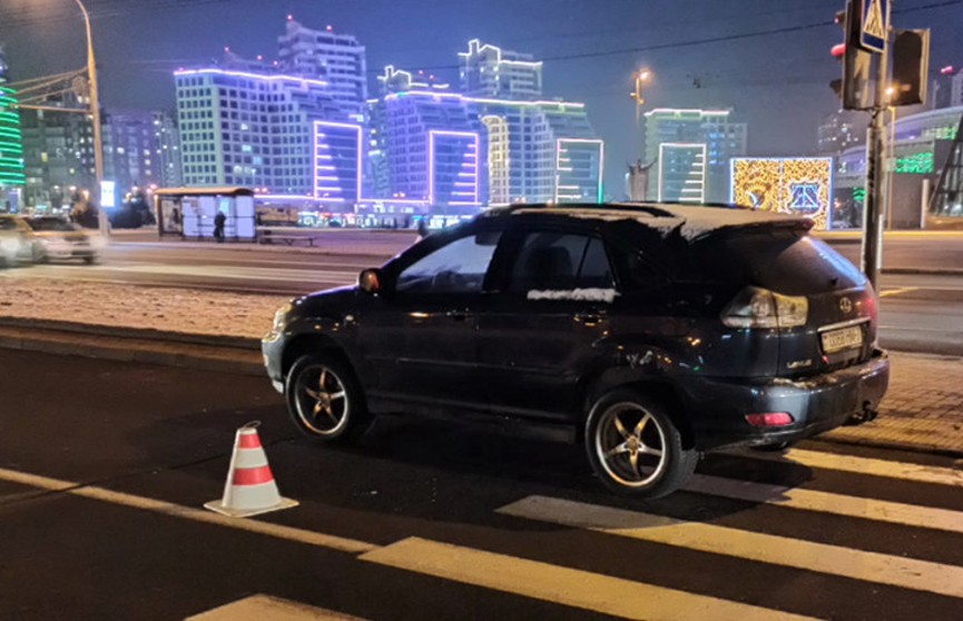 В Минске автомобиль наехал на пешехода